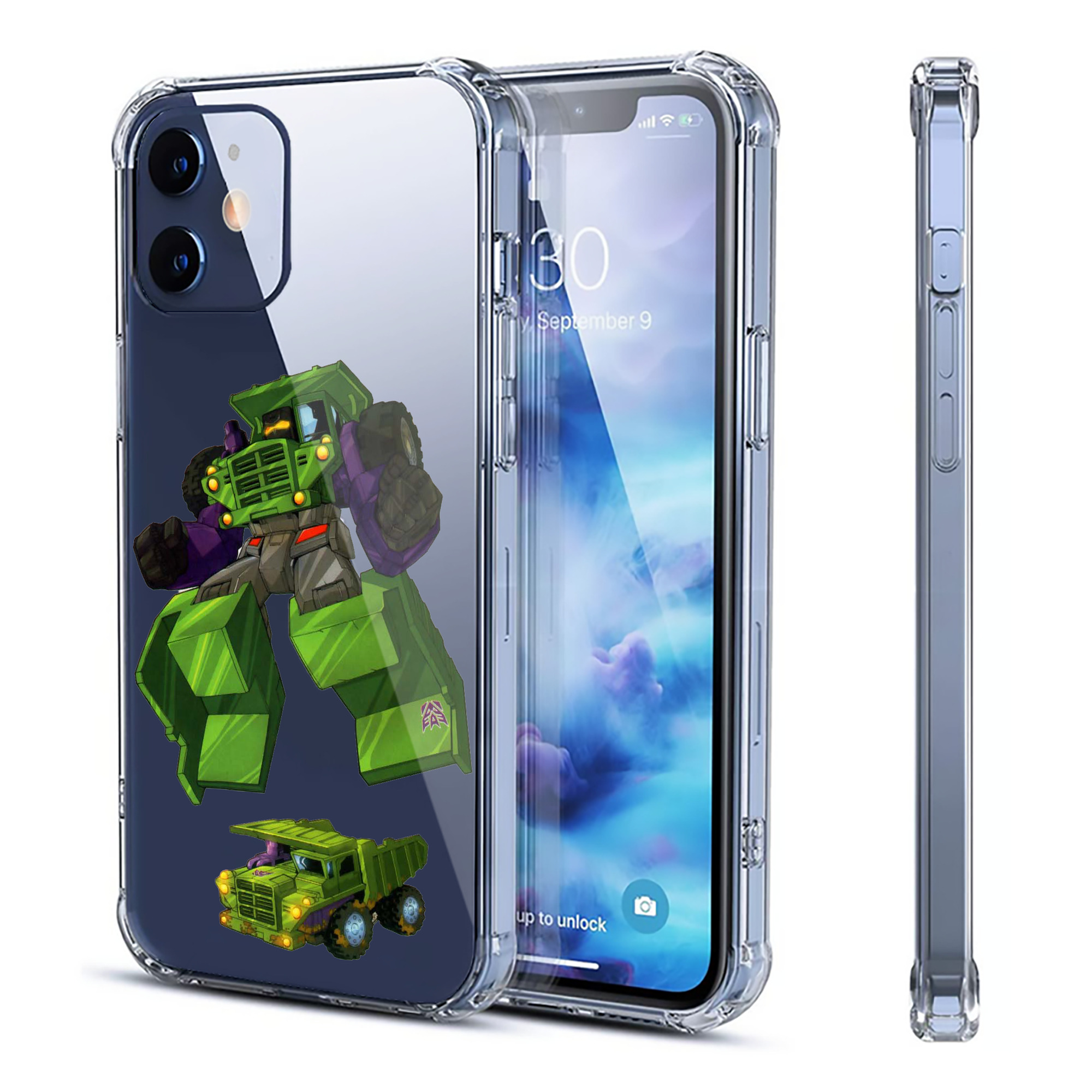 （画像用）  【iPhone 12シリーズ対応】透明スマホケース（クリアソフトケース）